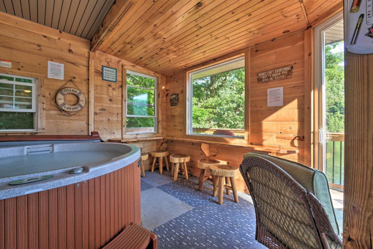 Tenn River Cabin With Hot Tub - 10 Mi To Chattanooga Exteriör bild