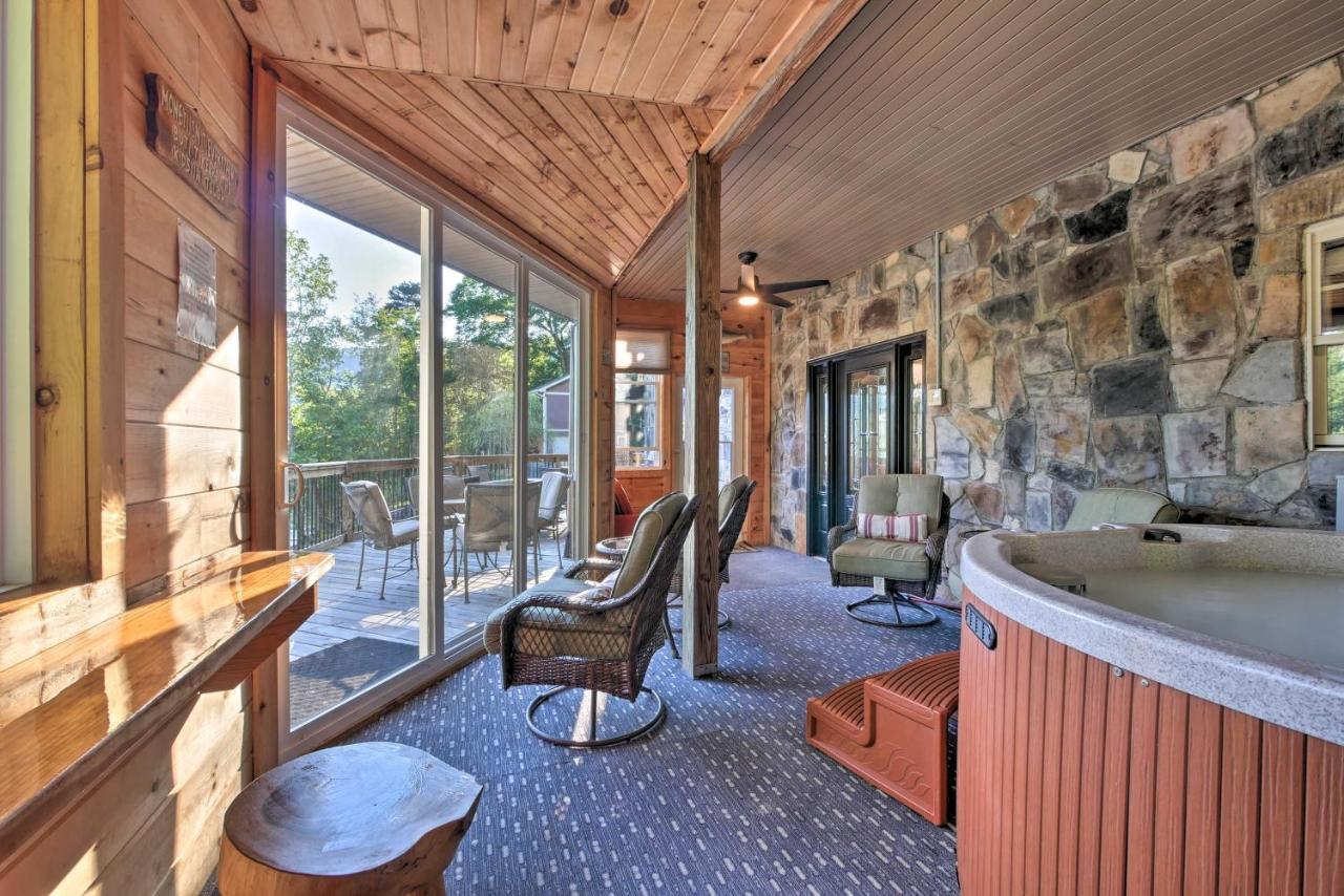 Tenn River Cabin With Hot Tub - 10 Mi To Chattanooga Exteriör bild