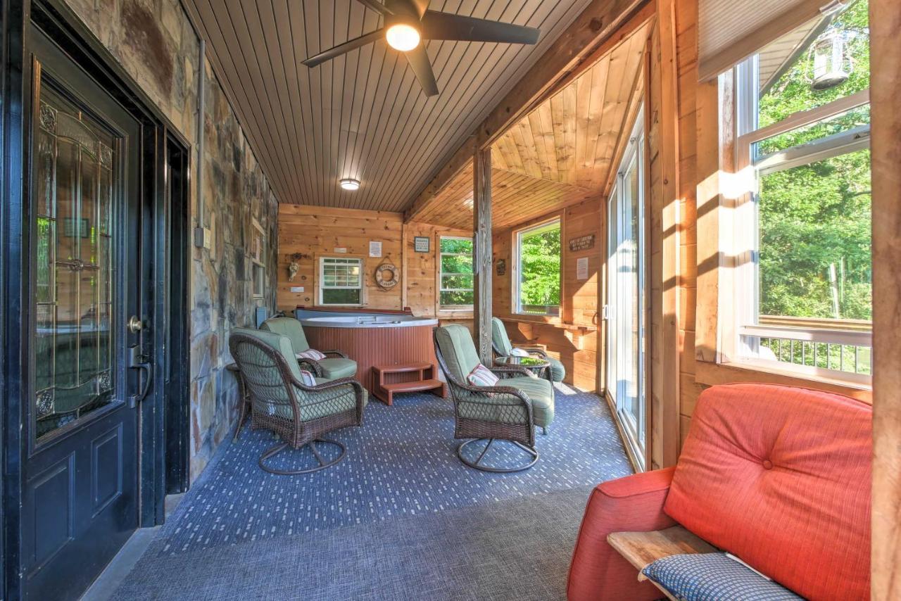 Tenn River Cabin With Hot Tub - 10 Mi To Chattanooga Exteriör bild